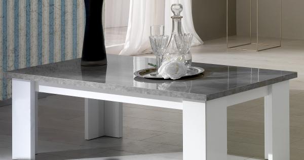 Product photograph of Stella White Italian Coffee Table from Choice Furniture Superstore.